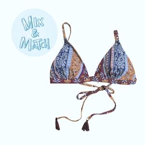 NWT Quintsoul Boho Triangle Bikini Top (Mix & Match From My Closet!)